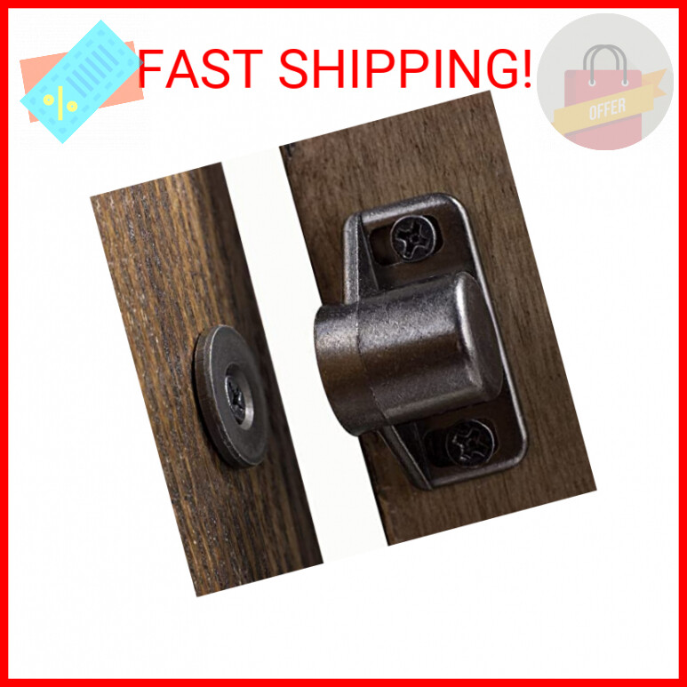 Keenkee 4 Pack Magnetic Cabinet Door Catch with Neodymium Magnet Cabinet Latch M