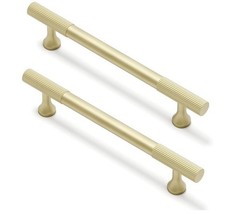 HOMIDY Matte Gold Cabinet Handles 5 Inch Center Pulls Kitchen Dresser 10PK NEW