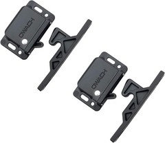 Compact 5LB Push-To-Close Latch Set for Drawer Security in RVs and Trailers
