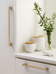 Champagne Bronze 12″ Appliance Pull – Versa BP55533CZ for Stylish Kitchens