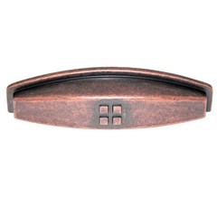 2-pack lot Amerock Forgings BP4453-WC Weathered Copper 3″cc Cabinet Handle Pull