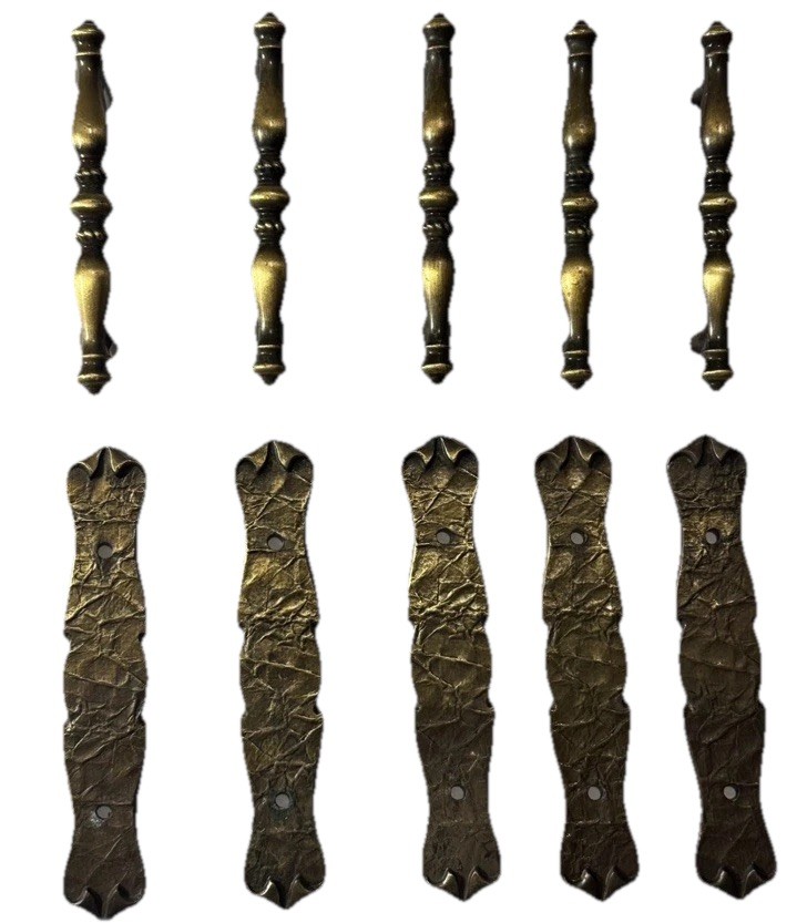 Vtg Amerock Carriage House Cabinet Drawer Pull Handle SET of 5