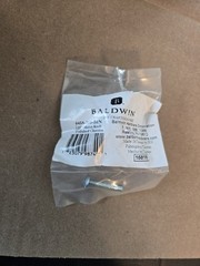 Baldwin Estate Melon Cabinet Knob 1.25″ D in Polished Chrome 4458-260