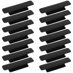 20 Pcs Stick on Cabinet Pull Outs Adhesive Door Handle Glass Sliding Self Knobs
