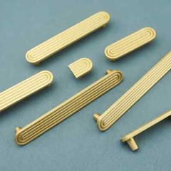 MFYS Solid Brass Track Kitchen Pull Dresser Knob Antique Bronze Drawer Pulls
