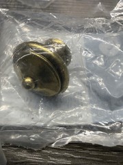 Hickory 1-1/2″ Domed Ring Knob Tumbled Antique solid Brass Cabinet Pulls (69)