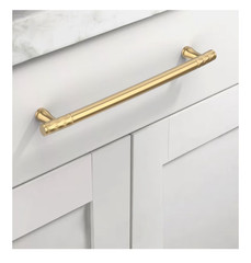 Asidrama 10 Pack 7.5″ Champagne Gold Kitchen Cabinet Handles Drawer Pulls 2255