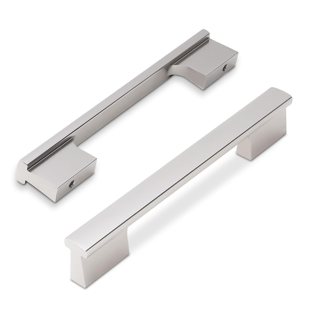 KOMOTIA 10 Pack Brushed Satin 5” Hole Center(128mm), Nickel