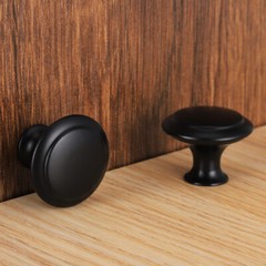 40Pcs Cabinet Door Stainless Steel Handles Drawer Pulls Knobs Bathroom Kitchen