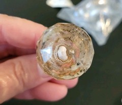 (10) Bella Casa By Ganz Clear Cut 1″ Cabinet Drawer Pulls Knobs