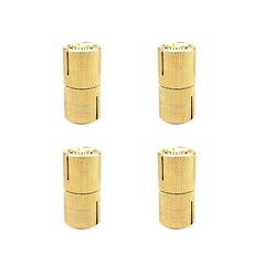4Pcs 12mm Copper Hidden Barrel Hinge Invisible Hinges For Concealed Worktop hh