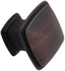 Silverline Square Cabinet Hardware Knobs 31L x 31W x 25H (mm)