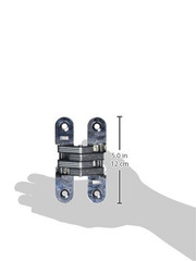 Fire Rated Invisible Hinge 216 – Zinc Chrome Finish, 20 Min Fire Rating