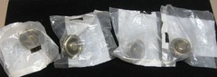 4 Amerock #BP746-BB Antique Brass Cabinet Knobs / Drawer Pulls – new old stock