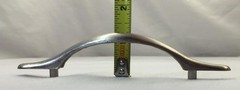 Distressed Nickel Finish Arch Bow Cabinet Drawer Door Pulls Handles 3-3/4″ Qty10