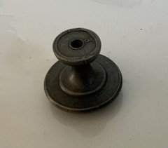Cabinet Hardware Antique Weathered Nickel Cabinet Cupboard Drawer Knob Lot Of 28