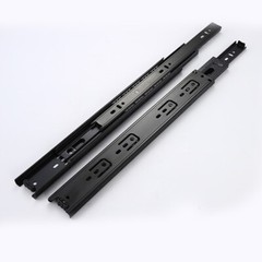 Black Full Extension Drawer Runners 14-20″ 1 Pair Heavy Duty Ball Bearing Slides