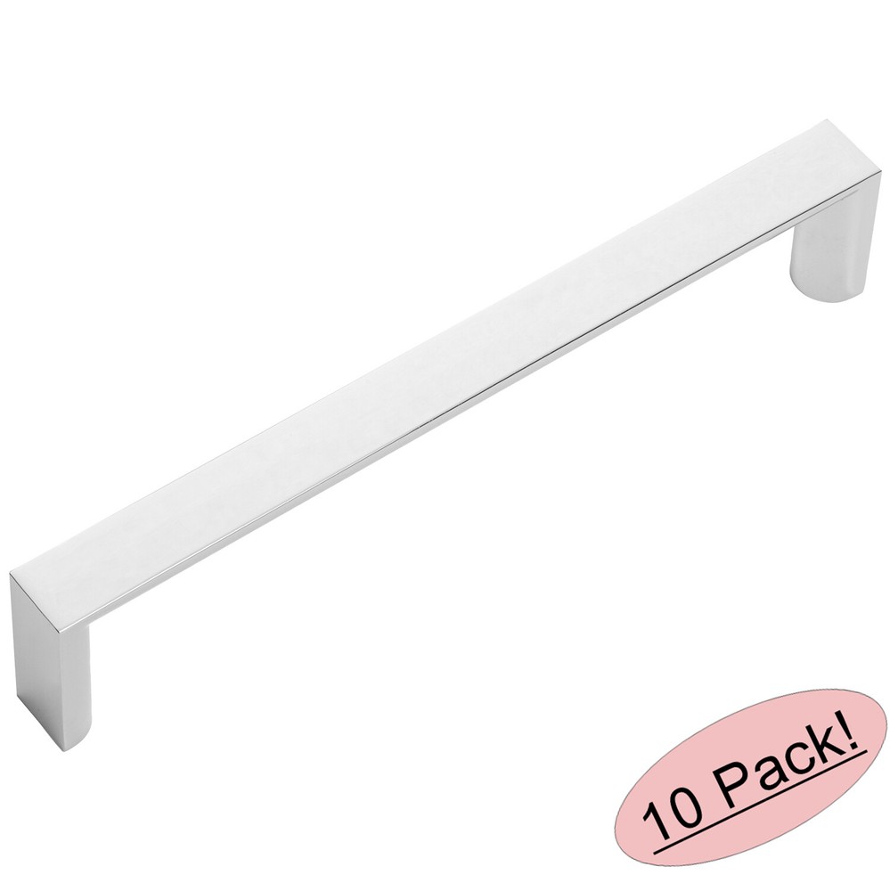 *10 Pack* Cosmas Cabinet Hardware Polished Chrome Handles Pulls #3133-192CH