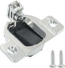 Murtenze 8 Pack Replacement Cabinet Hinges, Compact Screw-in 33 Hinge, 110 Degre