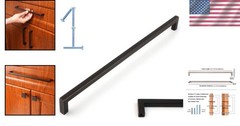Durable Oil Rubbed Bronze Cabinet Handle – 10 Inch Pull for Kitchen and Bedroom