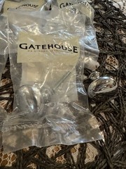 Gatehouse Knob Polished Chrome Mushroom Knob 1.25 Cabinet Drawer Pull