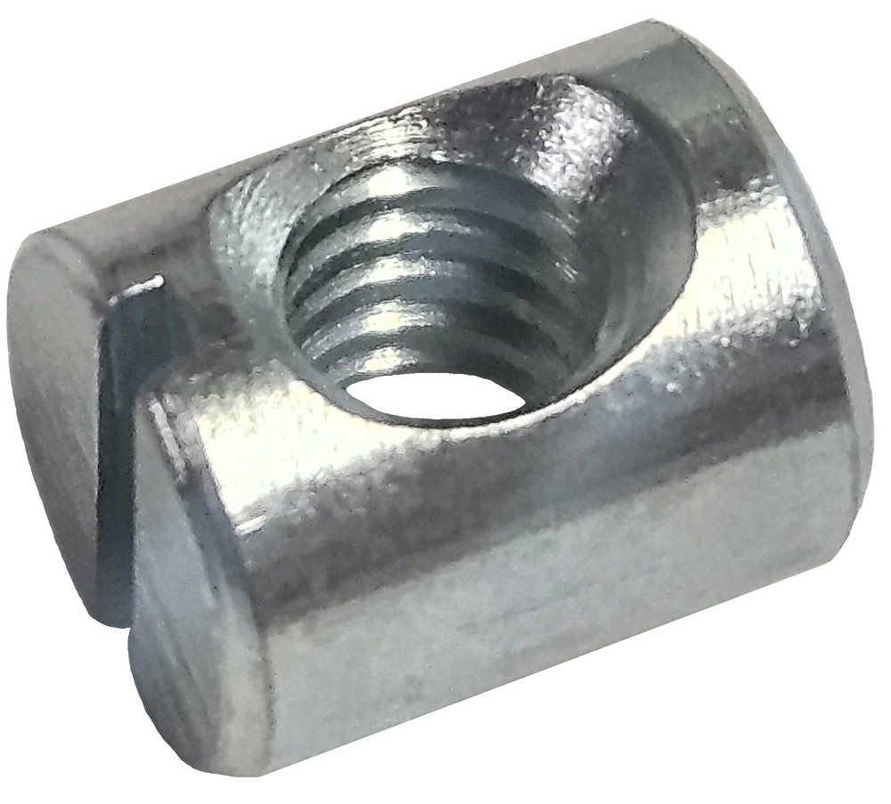 12 PCS Cross Dowels Barrel Nuts 1/420 12x10mm ZincPlated CNC Fasteners