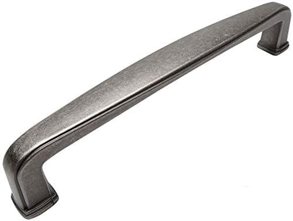 25 Pack Weathered Nickel 5″ Modern Cabinet Pulls – 128mm Hole Centers