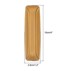 8pcs Self-Stick Instant Cabinet Drawer Handle Adhesive Door Handle Dark Brown