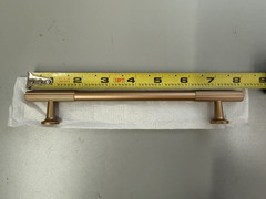 Amerdeco 10 Pack Champagne Gold Cabinet Pulls 6.3 Inch (160MM) Hole Centers