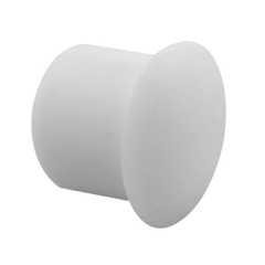 U 10039 Plastic Shelf Hole Plugs 6mm White 48 Pack