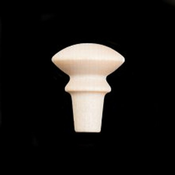 25 MINI WOOD SHAKER KNOBS Unfinished Wooden Drawer pulls Handles Birch
