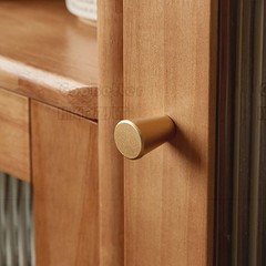 Stainless Steel Round Cupboard Knob Chest Drawer Cabinet Kitchen Pull Handles