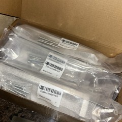 New In Box 10PK Handles For Dresser/Cabinets, Stainless Steel Includes Hardware