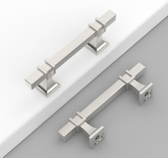 10 Pack 3″(76mm) Brushed Nickel Cabinet Pulls Kitchen Satin Nickel Cabinet Handl