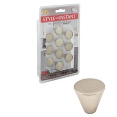 Elements Retail Pack Hardware 1″ Diameter Conical Cabinet Knob