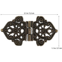 10 Pcs Vintage Hinges for Cabinet Butterfly Hinged Hardware Kitchen
