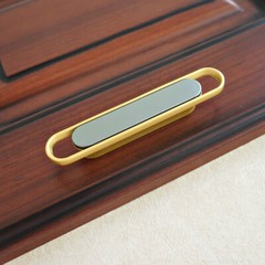 Gold&Silver Gray Dresser Pull knob Drawer Pull Handle Kitchen Cabinet Knob Pull