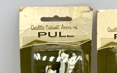 3 Sealed Vintage MCM French Provincial Country Cabinet Drawer Pull National Lock