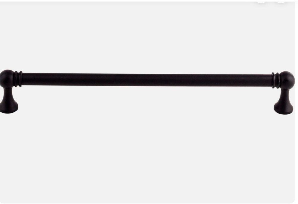 Brand New Top Knobs Kara Pull 8 13/16″ (c-c) Flat Black x 4