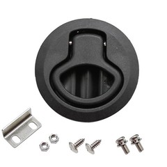 MDEOOSKY 4PCS Boat Latches, 2″ Slam Latch Hatch Round Pull Marine, Boat Flush Pu