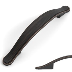 10 PCS 3.75 Inch Oil Rubbed Bronze Drawer Pulls Cabinet Hardware ZH0068 Part