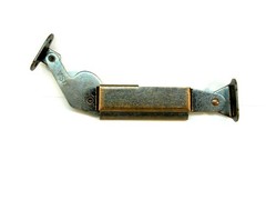 CHOICE! Antique Brass, Copper, Black Friction Lid Support Hinge 5.5″ + SCREWS HF