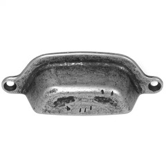 Riverstone 6 In. Center-To-Center Distressed Pewter Bar Pull Cabinet Pull