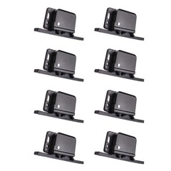 8 Pack Grabber Catches 8 LB Pull Force Cabinet Doors Push to Close Latch RV