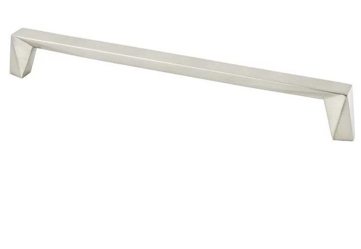 Lot 2 Berenson Swagger 8-7/8” Cabinet Pulls Brushed Nickel 2318-1BPN-P