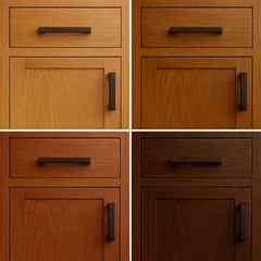 Kitchen/Bath Cabinet Hardware Cup Pulls Handle Round Mushroom Knob Brushed KPT