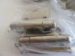 12 Pair New Amerock BP7329-G9 3/8″ Self-Closing Face Mount Satin Nickel Hinge