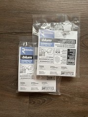 Blum 38N355B08180U Compact 1/2″ Overlay European Style Soft-Close Hinge Cabinet