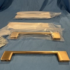 SOUTHERN HILLS Lot of 5 Kitchen Handles GOLD COLOR SH3229-128-NSG-5 New