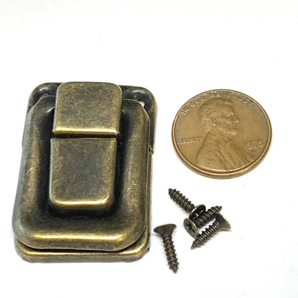1 Piece BXR vintage style small box hardware lock latch box latches box B13